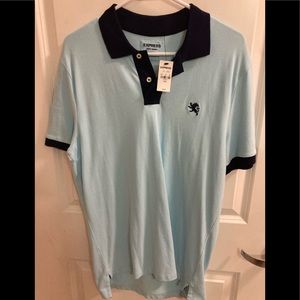 Express light blue men’s medium polo